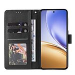 υποδοχές καρτών και μαγνητικό κούμπωμα μαύρο