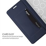 Θήκη Realme 14 5G / P3 5G Mad Mask Skin Pro Series με βάση στήριξης, υποδοχή καρτών και μαγνητικό κούμπωμα Flip Wallet από συνθετικό δέρμα και TPU μπλε - Image 4