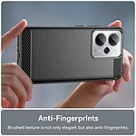 Θήκη Realme 14 5G / P3 5G Mad Mask Brushed TPU Carbon Πλάτη μαύρο - Image 5