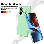 Θήκη Realme GT 7 5G / GT 7T 5G OEM Soft Liquid Silicone Πλάτη σιλικόνης με κορδόνι πράσινο - Image 3