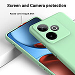 Θήκη Realme GT 7 5G / GT 7T 5G OEM Soft Liquid Silicone Πλάτη σιλικόνης με κορδόνι πράσινο - Image 4