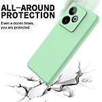 Θήκη Realme GT 7 5G / GT 7T 5G OEM Soft Liquid Silicone Πλάτη σιλικόνης με κορδόνι πράσινο - Image 5
