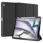 Θήκη iPad Air (2024) 13" / iPad Air (2025) 13" DUX DUCIS Domo Series Tri-Fold με ειδική θέση για πενάκι και ενισχυμένη εσωτερική πλάτη μαύρο
