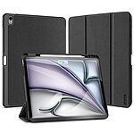 Θήκη iPad Air (2024) 13" / iPad Air (2025) 13" DUX DUCIS Domo Series Tri-Fold με ειδική θέση για πενάκι και ενισχυμένη εσωτερική πλάτη μαύρο - Image 2
