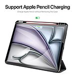 Θήκη iPad Air (2024) 13" / iPad Air (2025) 13" DUX DUCIS Domo Series Tri-Fold με ειδική θέση για πενάκι και ενισχυμένη εσωτερική πλάτη μαύρο - Image 3
