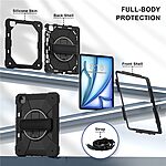 διπλή προστασία Πλάτη μαύρο