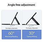 Θήκη iPad Pro (2024) 11" DUX DUCIS Θήκη Tablet, Συνθετικό Δέρμα, Flip Cover, με Σταθερή Βάση και Αποσπώμενο Πληκτρολόγιο Touchpad μαύρο - Image 5