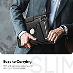 Θήκη iPad Pro (2024) 11" Mad Mask Rotary Stand Series v2, με 2 θέσεις στήριξης, Ανθεκτική σε πτώσεις, TPU και ενισχυμένη πλάτη μαύρο - Image 5