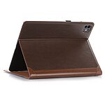Θήκη iPad Pro (2024) 13" Mad Mask Θήκη Folio από Premium συνθετικό δέρμα, με ειδική θέση για πενάκι και ενισχυμένη πλάτη καφέ - Image 3