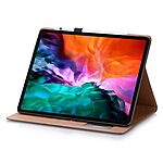 Θήκη iPad Pro (2024) 13" Mad Mask Θήκη Folio από Premium συνθετικό δέρμα, με ειδική θέση για πενάκι και ενισχυμένη πλάτη καφέ - Image 4