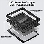 διπλή προστασία Πλάτη μαύρο