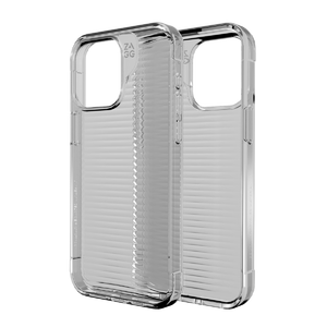 Zagg Luxe Case Λεπτή και κομψή Θήκη προστασίας που αντέχει σε πτώσεις έως 3 μέτρα – iPhone 15 Pro Max (Clear)