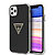 Guess “Metallic Triangle Glitter Logo Collection” Θήκη προστασίας από σιλικόνη – iPhone 11 Pro Max (Black – GUHCN65PCUMPTBK)