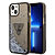 Guess “Metallic Triangle Glitter Logo Collection” Θήκη προστασίας από σιλικόνη – iPhone 14 Plus (Black – GUHCP14MLFCTPK)