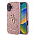 Guess Fixed Glitter Big 4G Logo Case Θήκη προστασίας από σιλικόνη– iPhone 16 (Ροζ – GUHCP16SHG4SGP)