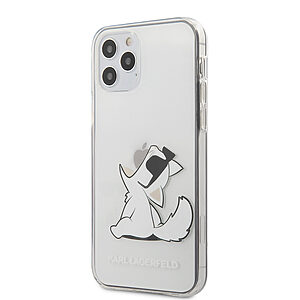 Karl Lagerfeld "Choupette Fun" Hard Case Θήκη προστασίας από σιλικόνη – iPhone 12 Pro Max (Clear)