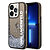 Karl Lagerfeld Liquid Glitter Translucent Case Elongated Logo Θήκη προστασίας – iPhone 14 Pro Max (Clear Black/Glitter)