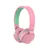 Tellur Buddy Over‑Ear Bluetooth Ακουστικά για Παιδιά, Bluetooth 5.3 – Ροζ
