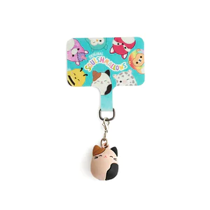 Lazerbuilt Squishmallows Cam the Cat Mobile Charm – Universal Μπρελόκ Κινητού με Pad Σύνδεσης