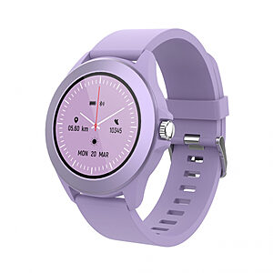 Forever Smartwatch με παλμογράφο Colorum CW-300 xLavenda σε βιολετί χρώμα