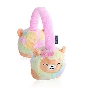 Lazerbuilt Squishmallows Leonard the Lion – Λούτρινα Ασύρματα Παιδικά Ακουστικά με Μικρόφωνο