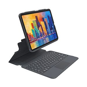 ZAGG Pro Keys με Trackpad Θήκη με πληκτρολόγιο για Apple iPad Air 10,9" 4ης Γενιάς & iPad Pro 11,0" (1ης, 2ης, 3ης Γενιάς) σε charcoal χρώμα - 103407937
