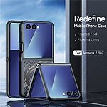 Θήκη Samsung Galaxy Z Flip7 5G DUX DUCIS Aimo Series συμβατό με MagSafe φορτιστή - Ανθεκτική στις Πτώσεις μαύρο - Image 3