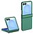Θήκη Samsung Galaxy Z Flip7 5G Mad Mask Skin Touch Series V2 Protection με TPU Frame πράσινο