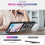 Θήκη Samsung Galaxy Z Flip7 5G Mad Mask Πλάτη Thin Armor με Μαγνητικό δαχτυλίδι και Βάση στήριξης TPU μαύρο - Image 2