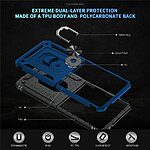 Θήκη Samsung Galaxy Z Flip7 5G Mad Mask Πλάτη Thin Armor με Μαγνητικό δαχτυλίδι και Βάση στήριξης TPU μπλε - Image 3