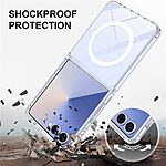 Θήκη Samsung Galaxy Z Flip7 5G OEM Clear Style V4 Shockproof συμβατό με MagSafe φορτιστή Transparent Πλάτη TPU - Image 3