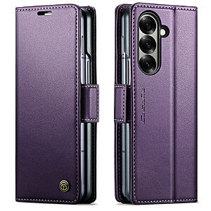 Θήκη Samsung Galaxy Z Fold7 5G CASEME 023 Series Πορτοφόλι με βάση στήριξης