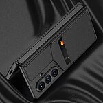 Θήκη Samsung Galaxy Z Fold7 5G GKK Premium Προστασία V2 carbon fiber texture με ενσωματωμένο σταντ και θωρακισμένο PC υλικό μαύρο - Image 2