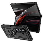 Θήκη Samsung Galaxy Z Fold7 5G Mad Mask Πλάτη Thin Armor με Μαγνητικό δαχτυλίδι και Βάση στήριξης TPU μαύρο - Image 2