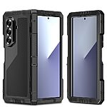 Θήκη Samsung Galaxy Z Fold7 5G OEM Προστατευτική Premium Μεταλλική θήκη και ειδικό κλείδωμα με βίδες μαύρο