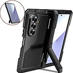 Θήκη Samsung Galaxy Z Fold7 5G OEM Προστατευτική Premium Μεταλλική θήκη και ειδικό κλείδωμα με βίδες μαύρο - Image 2