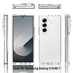 Θήκη Samsung Galaxy Z Fold7 5G OEM Clear Style V2 Shockproof Transparent Πλάτη TPU - Image 5