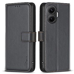 Θήκη Xiaomi Poco F7 5G BINFEN COLOR Leather Wallet series 12 με βάση στήριξης