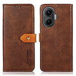 Θήκη Xiaomi Poco F7 5G KHAZNEH Leather Wallet Golden Clasp με βάση στήριξης
