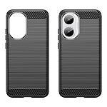 Θήκη Xiaomi Poco F7 5G Mad Mask Brushed TPU Carbon Πλάτη μαύρο - Image 2