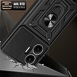 Kickstand και Βάση στήριξης από σκληρό Premium TPU μαύρο