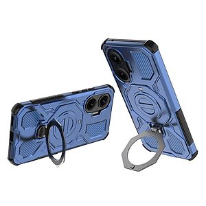 συμβατό με ασύρματη φόρτιση MagSafe και Βάση στήριξης TPU μπλε σκούρο