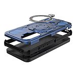 Θήκη Xiaomi Poco F7 5G Mad Mask Πλάτη Military Protection με Μαγνητικό δαχτυλίδι ,συμβατό με ασύρματη φόρτιση MagSafe και Βάση στήριξης TPU μπλε σκούρο - Image 3