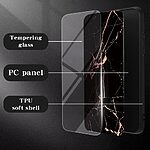 Θήκη Xiaomi Poco F7 5G OEM σχέδιο Marble με Πλάτη Tempered Glass TPU σμαραγδί - Image 3