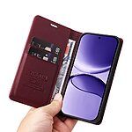 Θήκη Xiaomi Poco F7 5G YIKATU Folio Series με βάση στήριξης, υποδοχή καρτών και μαγνητικό κούμπωμα Flip Wallet από συνθετικό δέρμα και TPU κόκκινο - Image 3