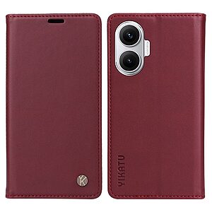 Θήκη Xiaomi Poco F7 5G YIKATU Folio Series με βάση στήριξης