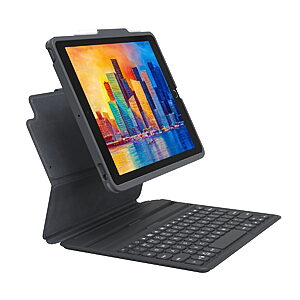 ZAGG Pro Keys Θήκη με πληκτρολόγιο για Apple iPad 10,2″ (7ης / 8ης / 9ης Γενιάς) σε charcoal χρώμα (UK) – 103407134