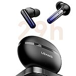 Ασύρματα Ακουστικά  Bluetooth USAMS In Ear Echo E02 Series Dual-mic με ANC + ENC και πρωτόκολλο σύνδεσης BT5.3 λευκό - Image 3