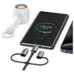 Καλώδιο φόρτισης USAMS Sufeng Series multicharge 6 σε 1 60W με Digital Display 1.20m (SJ713USB01) γκρι - Image 4