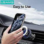 Μαγνητική Βάση αεραγωγού USAMS (ZJ081ZJ01) Μαύρο/ μπλε - Image 3